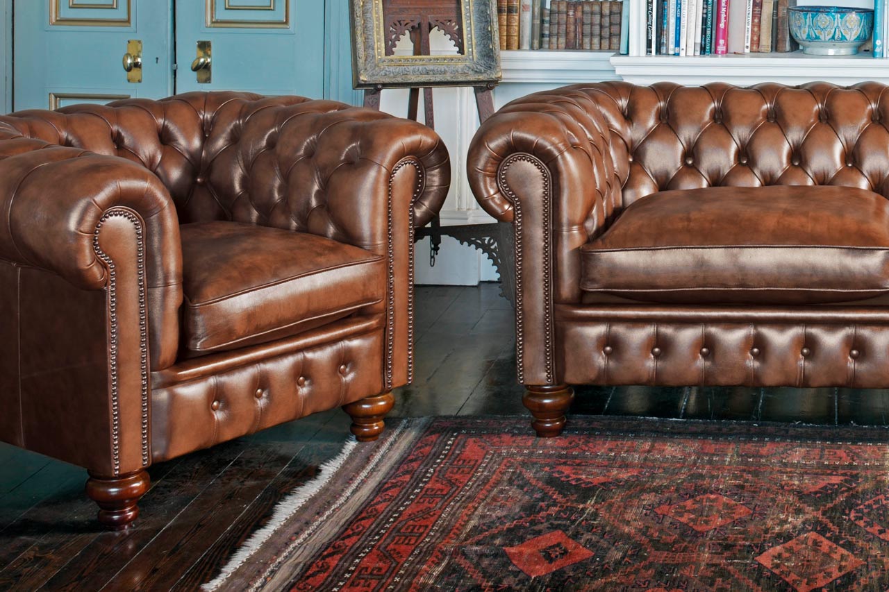 Classic Cromwell Brown Chair