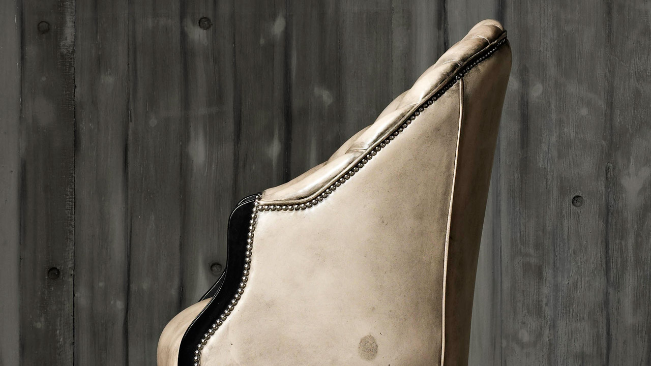 Belvedere Fauteuil en cuir Monochrome