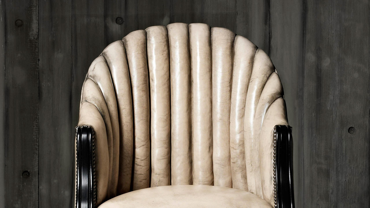 Belvedere Fauteuil en cuir Monochrome