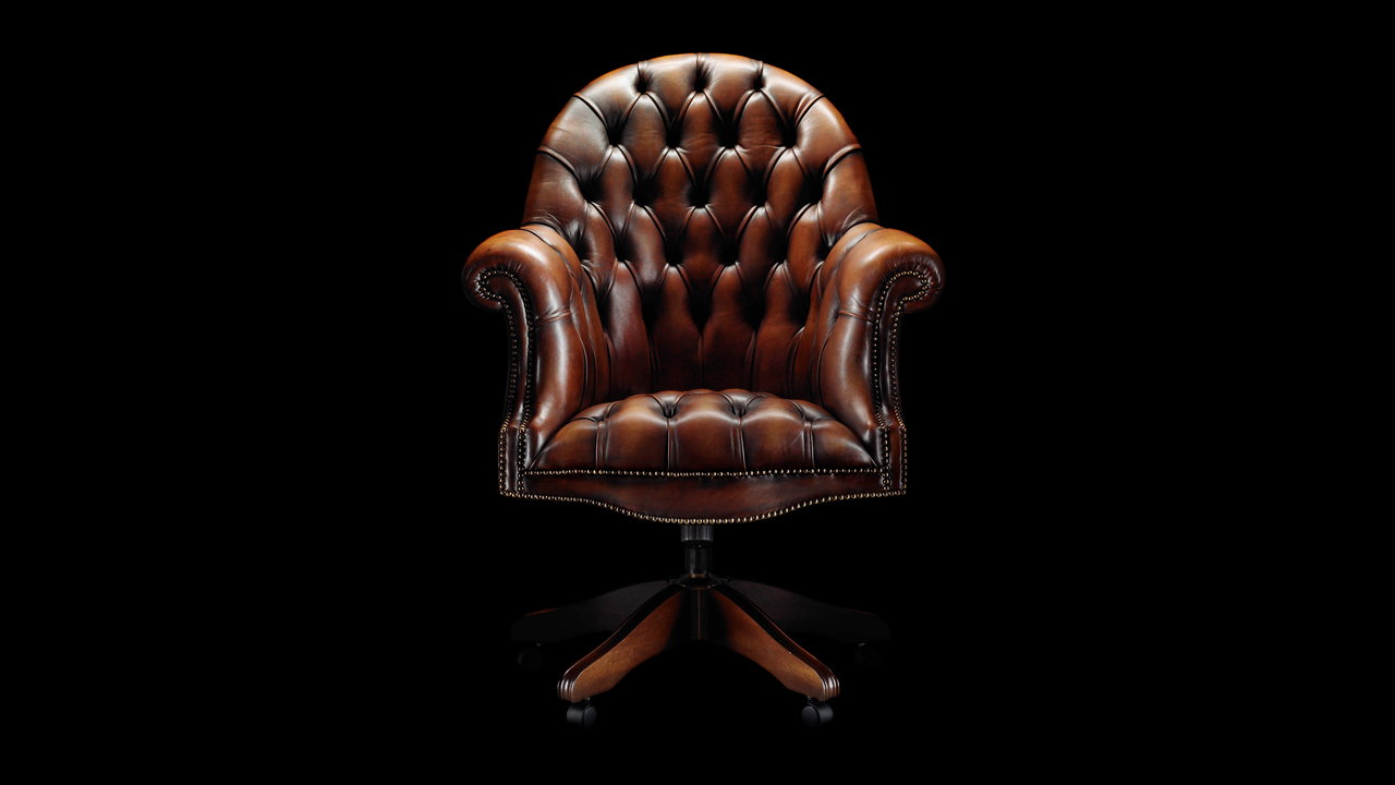 Fauteuil de direction Chesterfield Earl