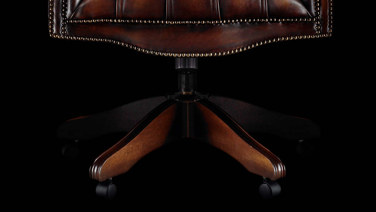 Fauteuil de direction Chesterfield Earl
