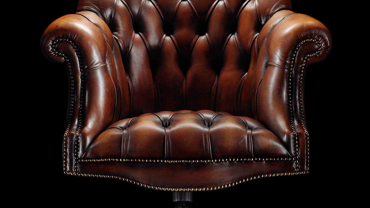 Fauteuil de bureau Chesterfield Earl