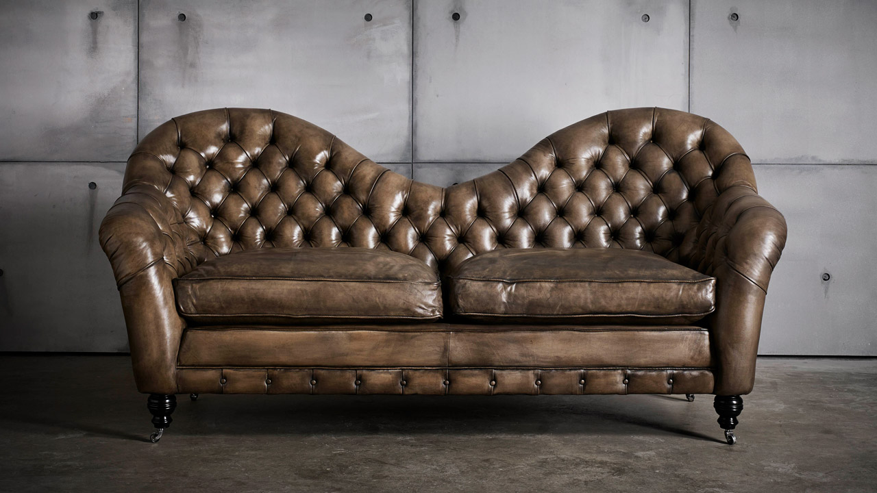 Francis Bacon Grand canapé Chesterfield