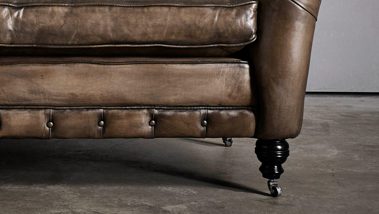 Francis Bacon Grand canapé Chesterfield