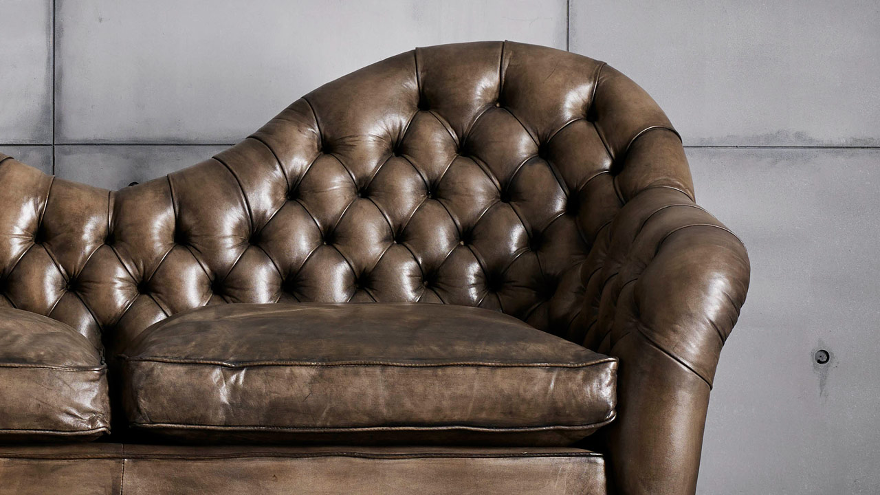 Francis Bacon Grand canapé Chesterfield