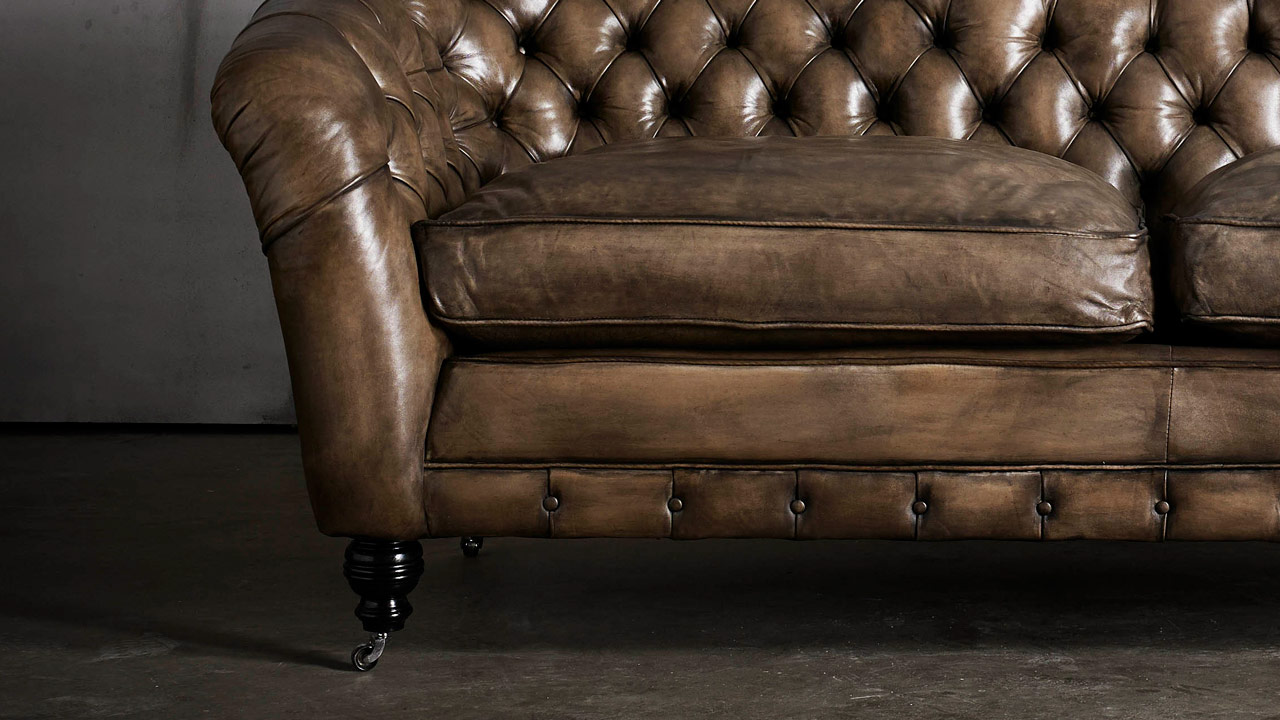 Francis Bacon Grand canapé Chesterfield
