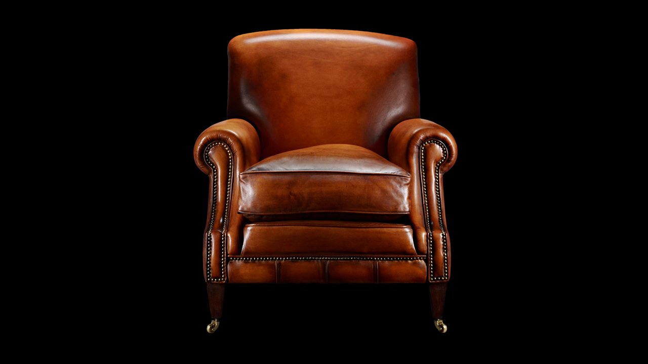 Sillón de piel Heirloom George Barkley