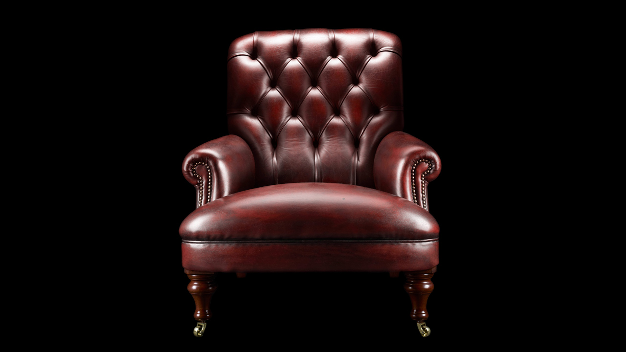 Sillón Chesterfield de piel Havelock Ellis 