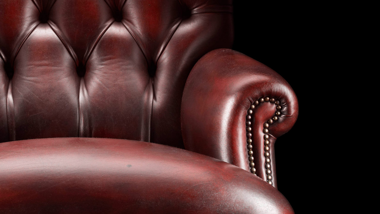 Sillón Chesterfield de piel Havelock Ellis 