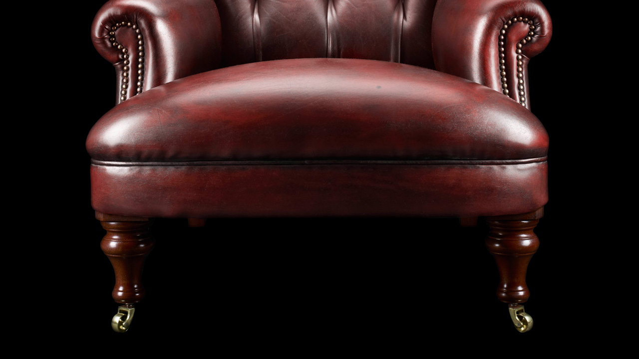 Sillón Chesterfield de piel Havelock Ellis 
