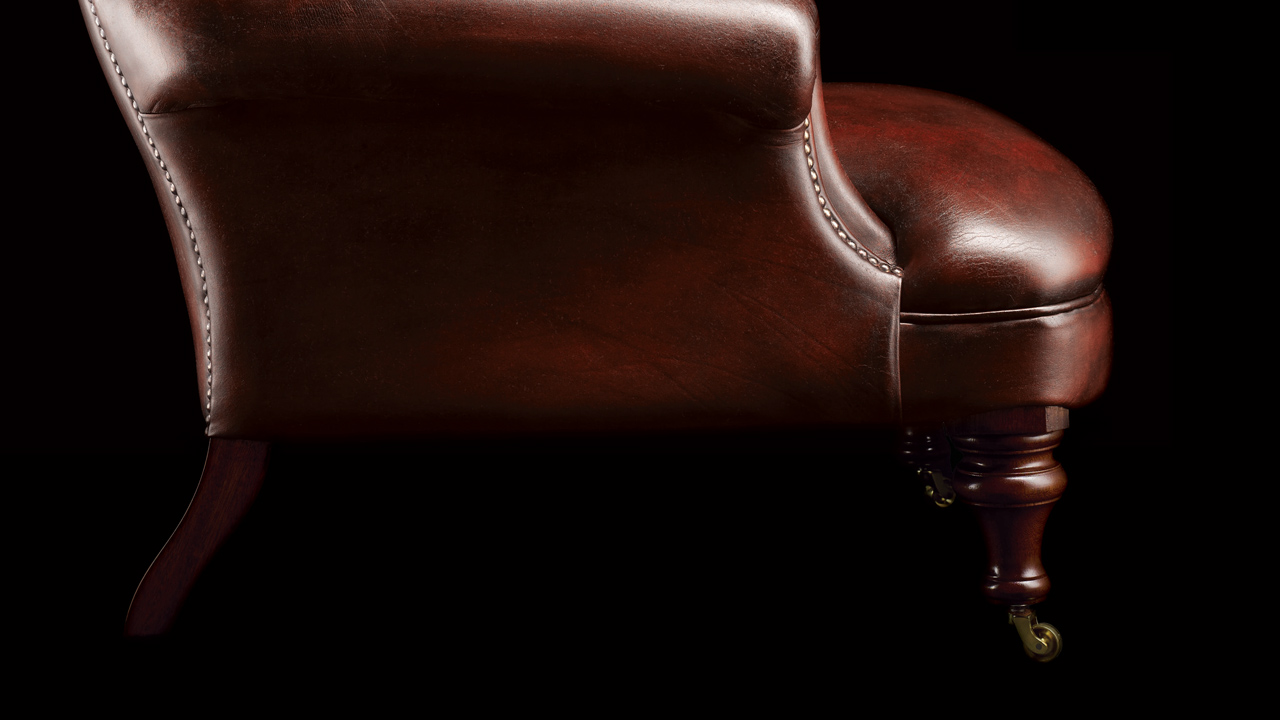 Sillón Chesterfield de piel Havelock Ellis 