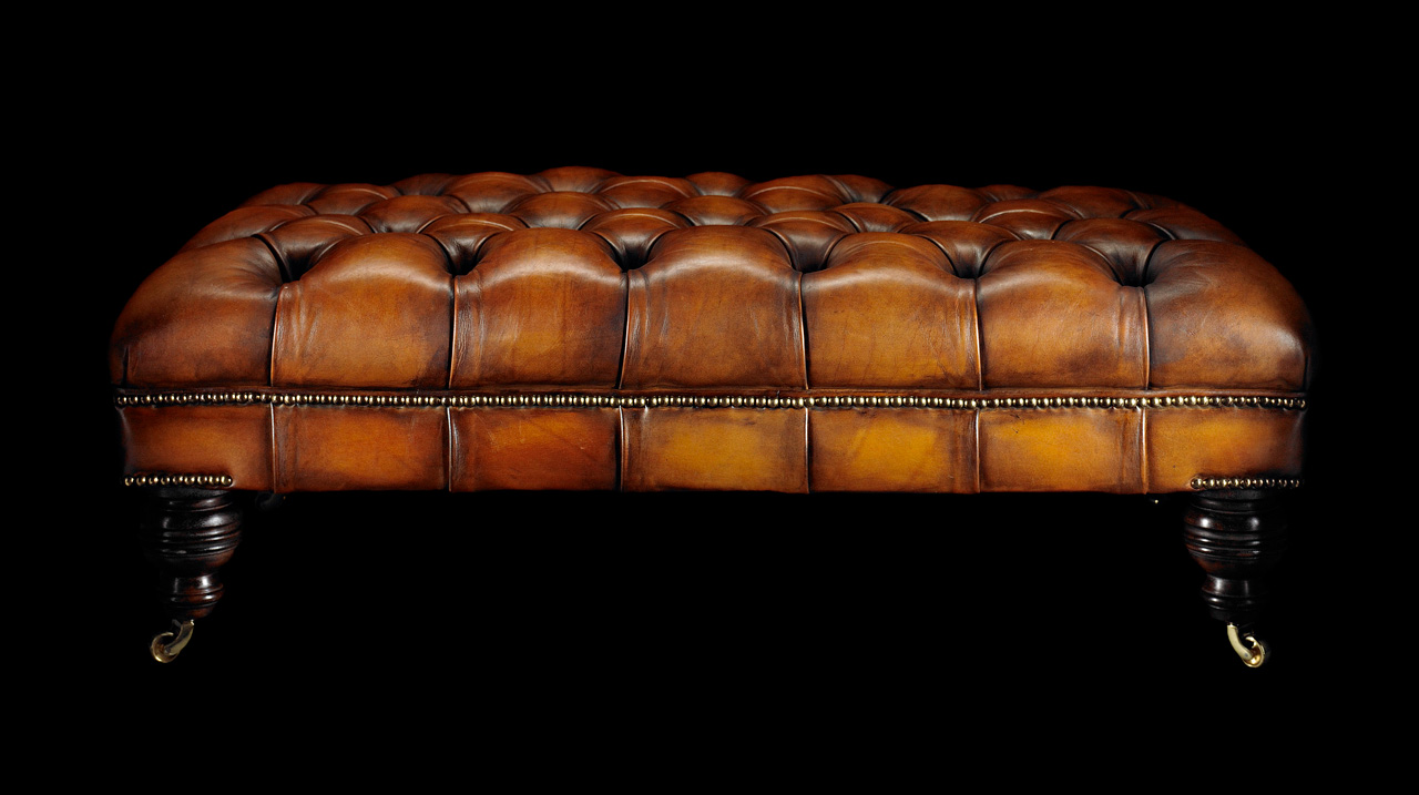 Reposapiés Chesterfield Philip Stanhope coloreado a mano