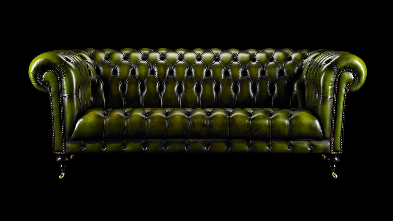  Canapé Chesterfield Ralph Waldo Emerson Heirloom vert