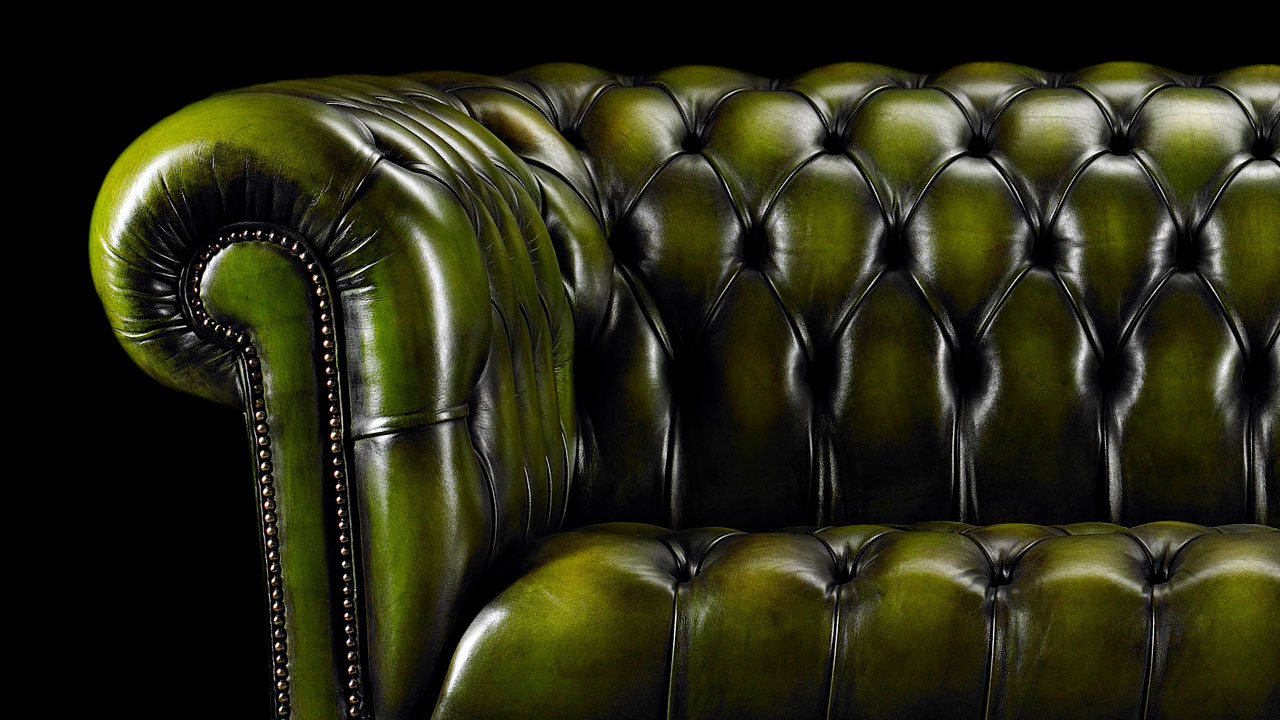  Canapé Chesterfield Ralph Waldo Emerson Heirloom vert