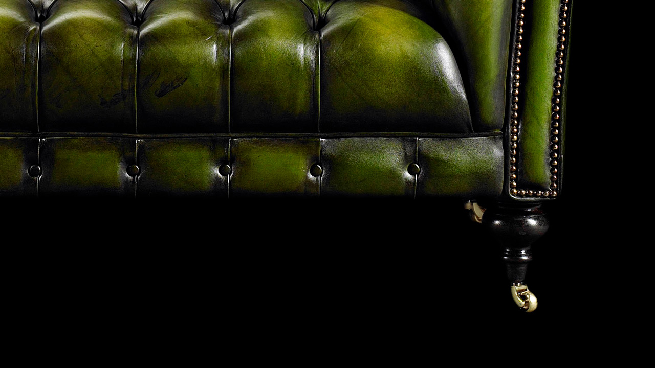  Canapé Chesterfield Ralph Waldo Emerson Heirloom vert
