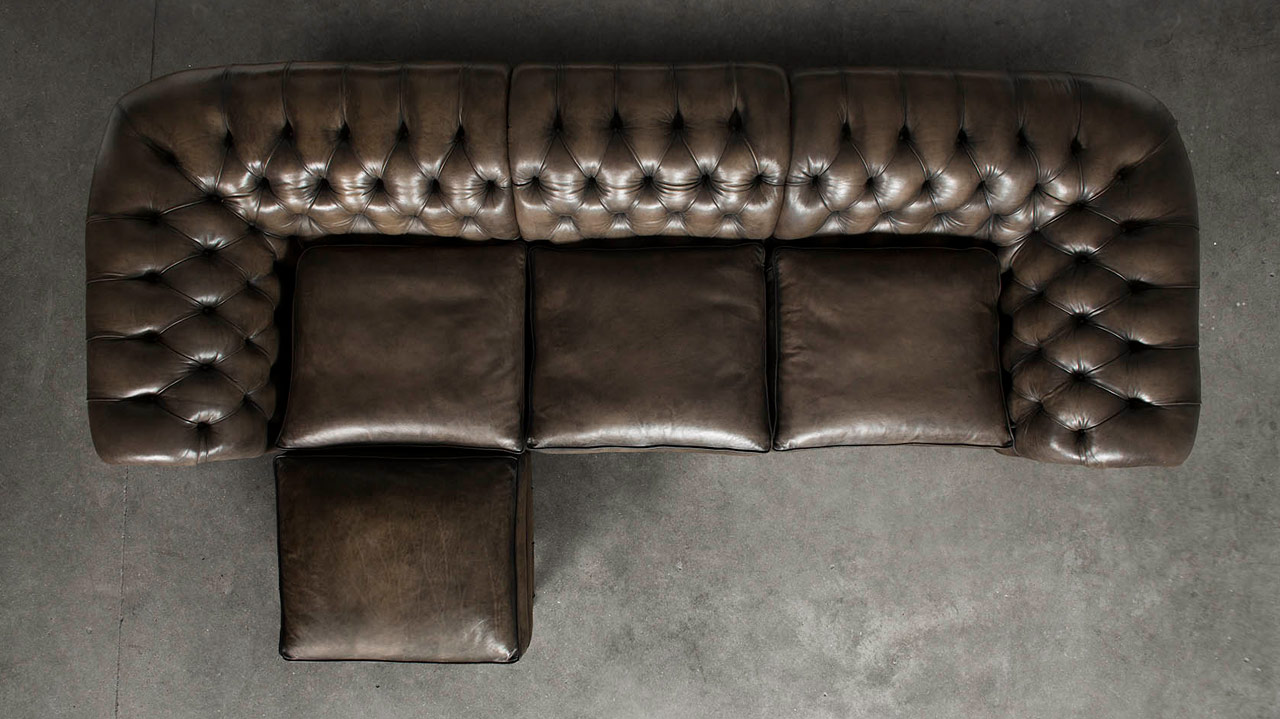 Samuel Jackson Modulares Chesterfield-Sofa
