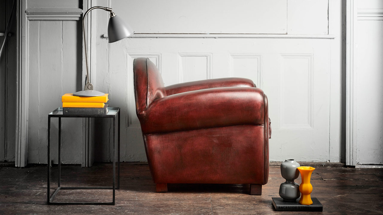 Anchor Art Deco Chair - Side view