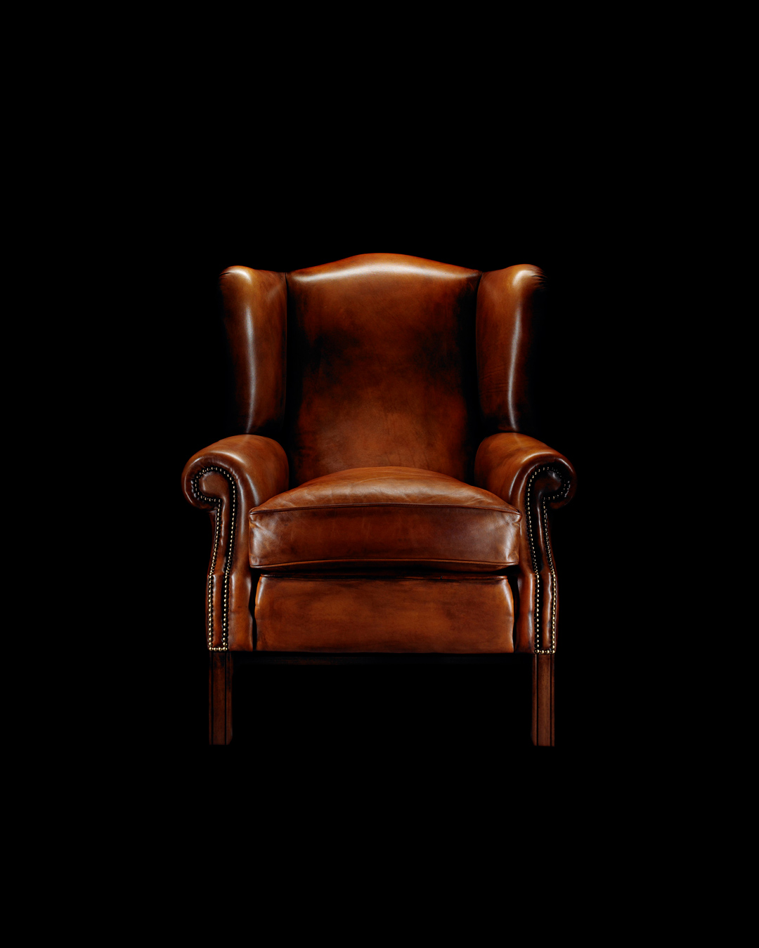 Henry Thoreau elegant wingback chair designed for comfort and refined style