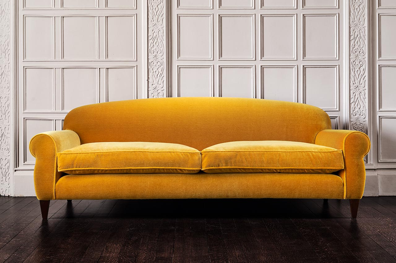 Radley Studio Yellow Wool Sofa